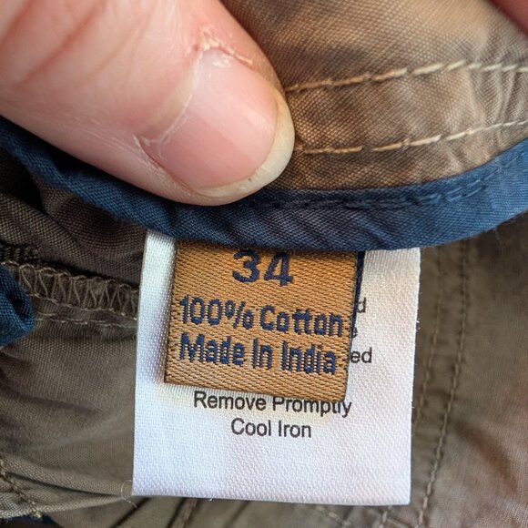 NWT 2 pair Men's Warehouse Blue Pronto Uomo Modern Fit 34 shorts - Picture 8 of 16